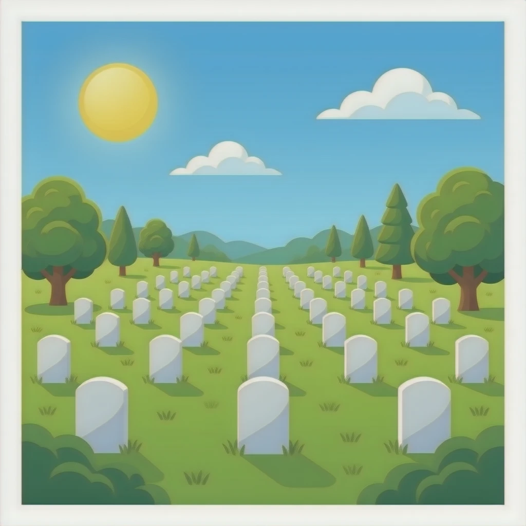 national cementary emoji