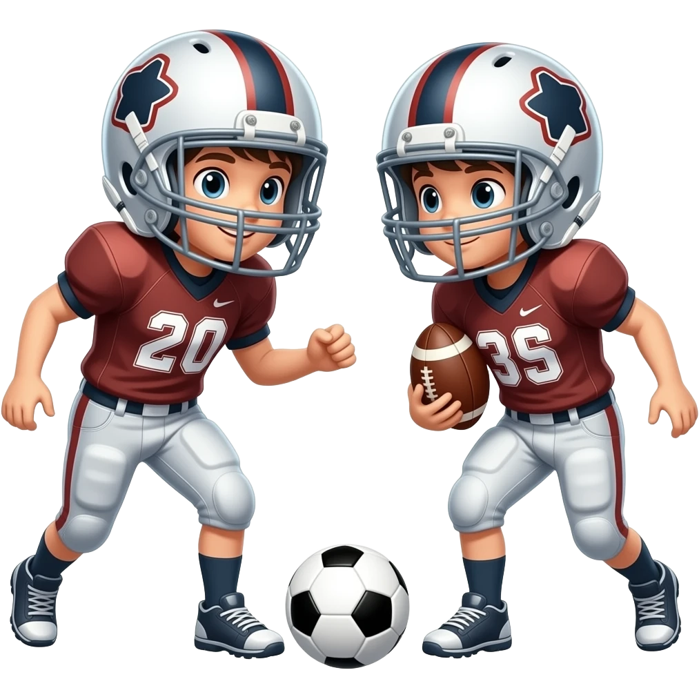 Footbol kids emoji