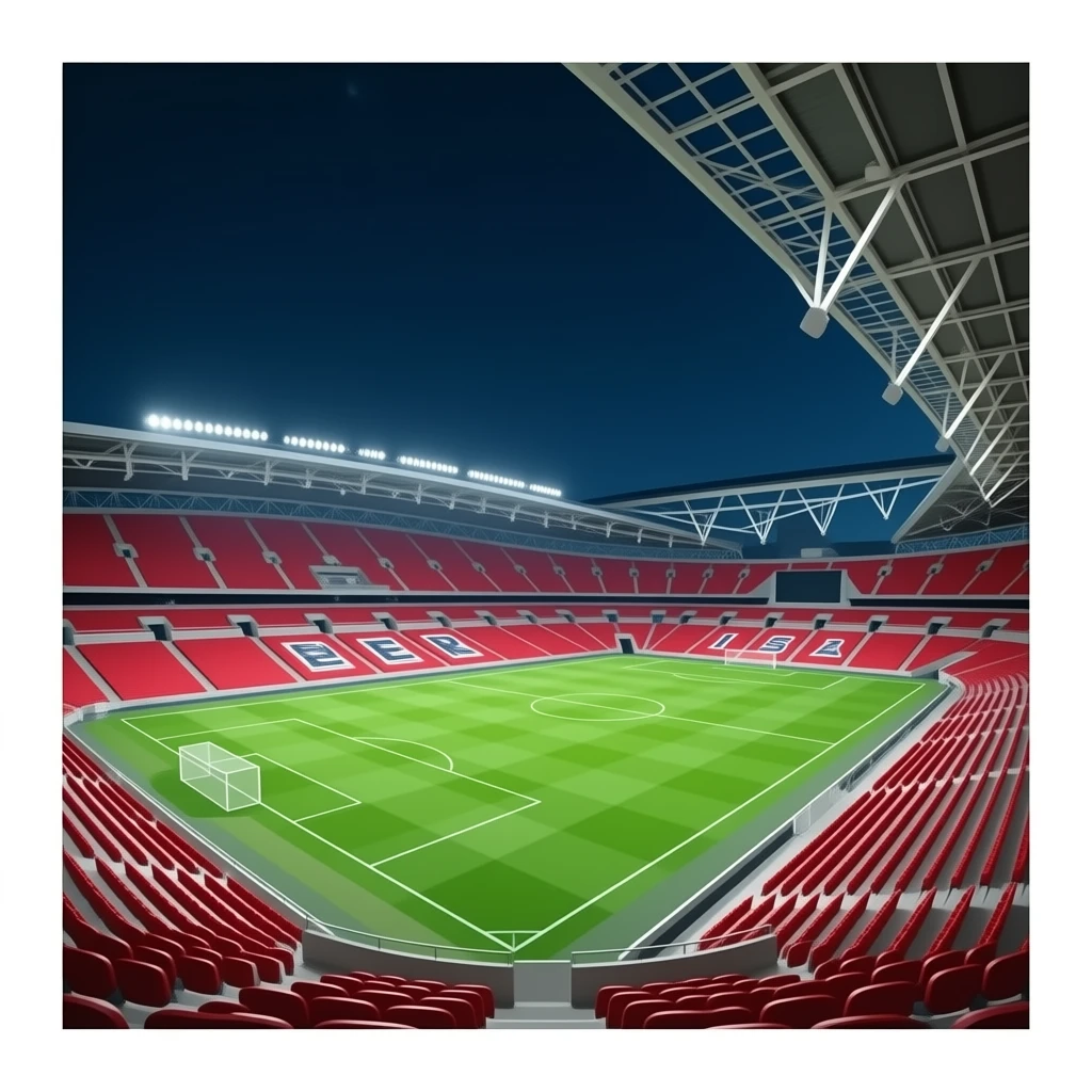 England Abbey Stadium Night emoji