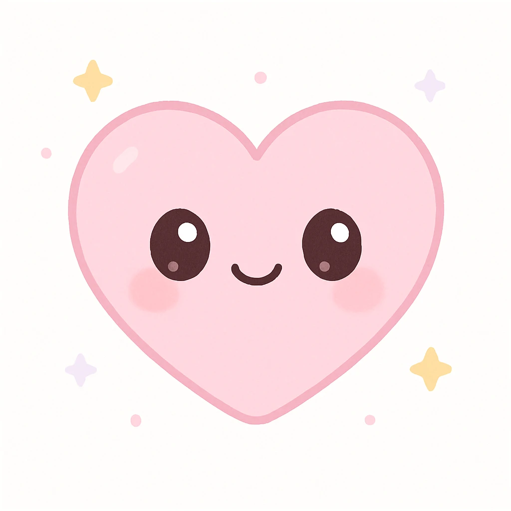 happy expression, kawaii style emoji