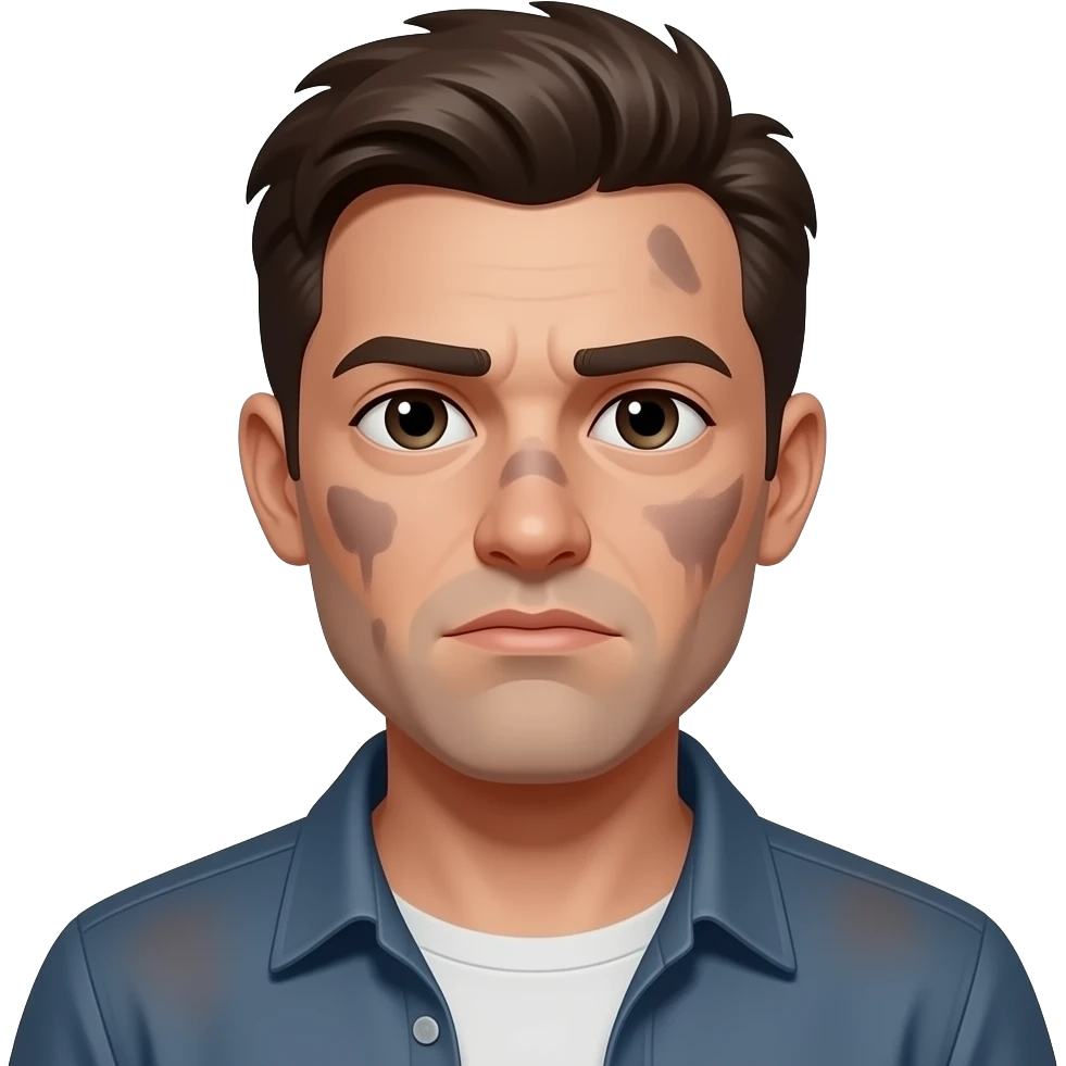 the Man is Dirty emoji