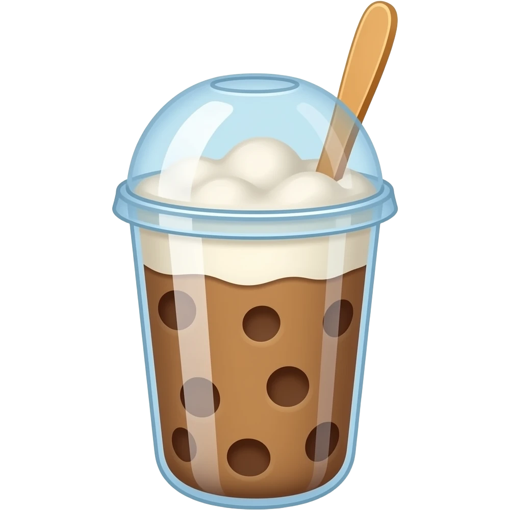 iced latte to go emoji