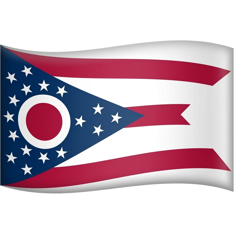 Ohio flag emoji