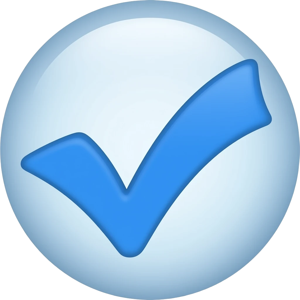 Meta Verified Blue Tick emoji