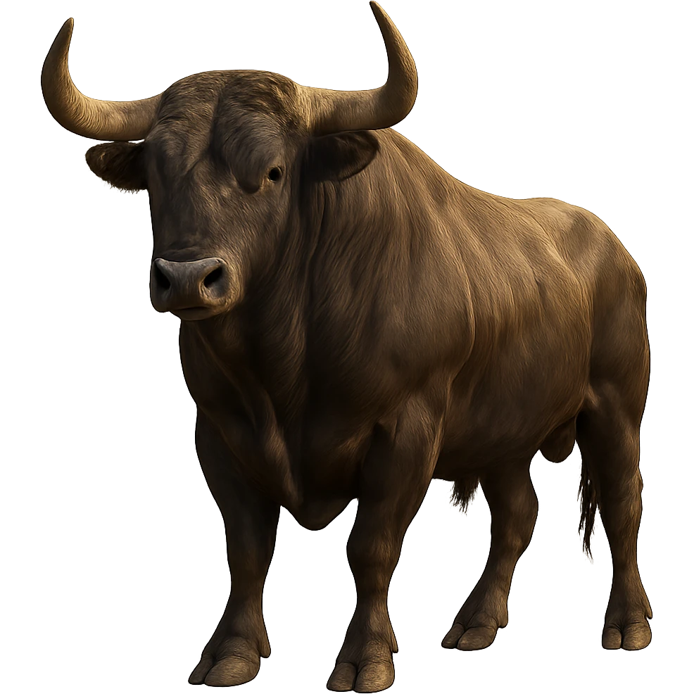 Big bull emoji