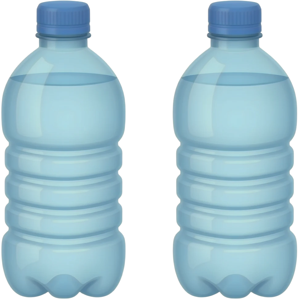 Water bottles emoji