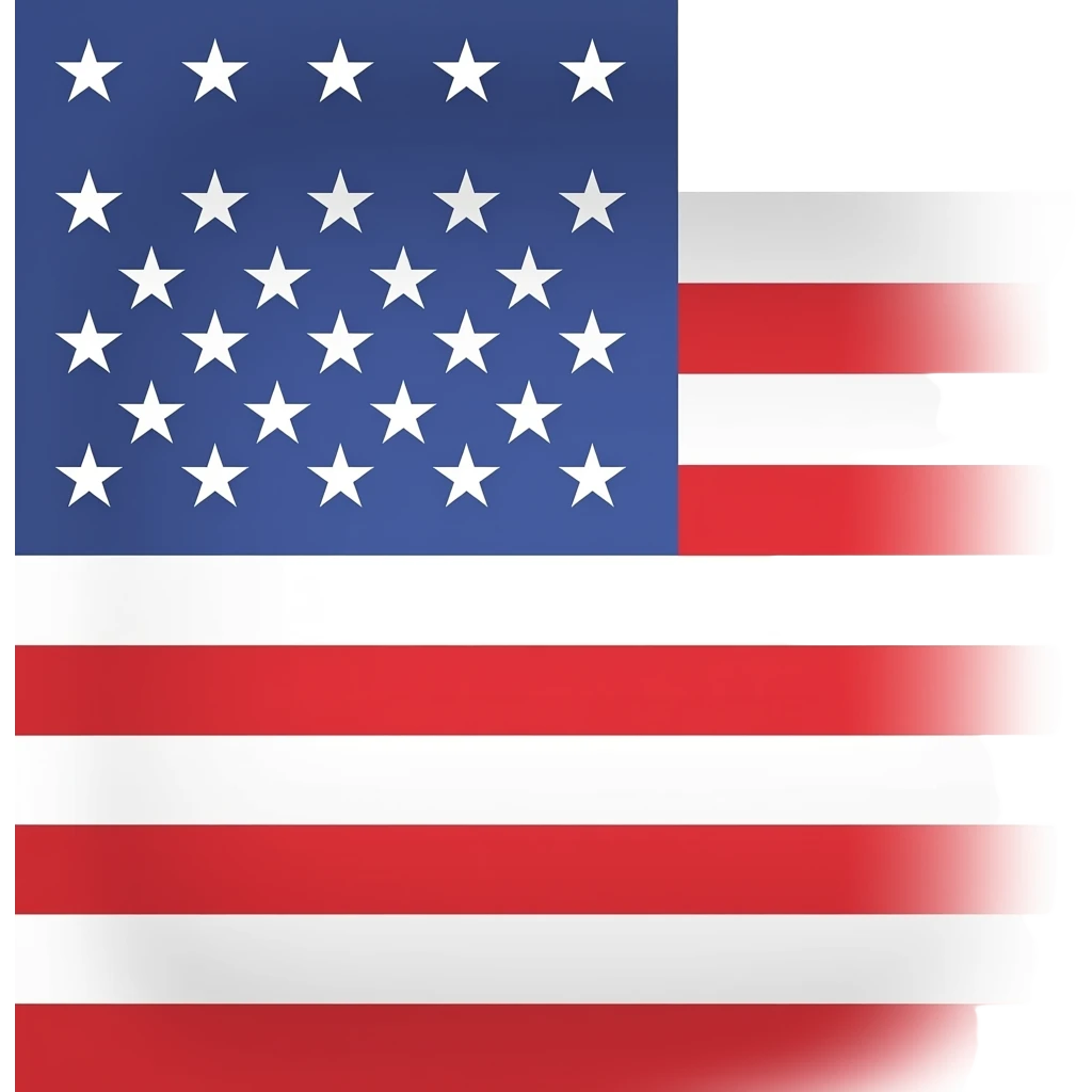 United States flag but with 13 stars on the top left emoji