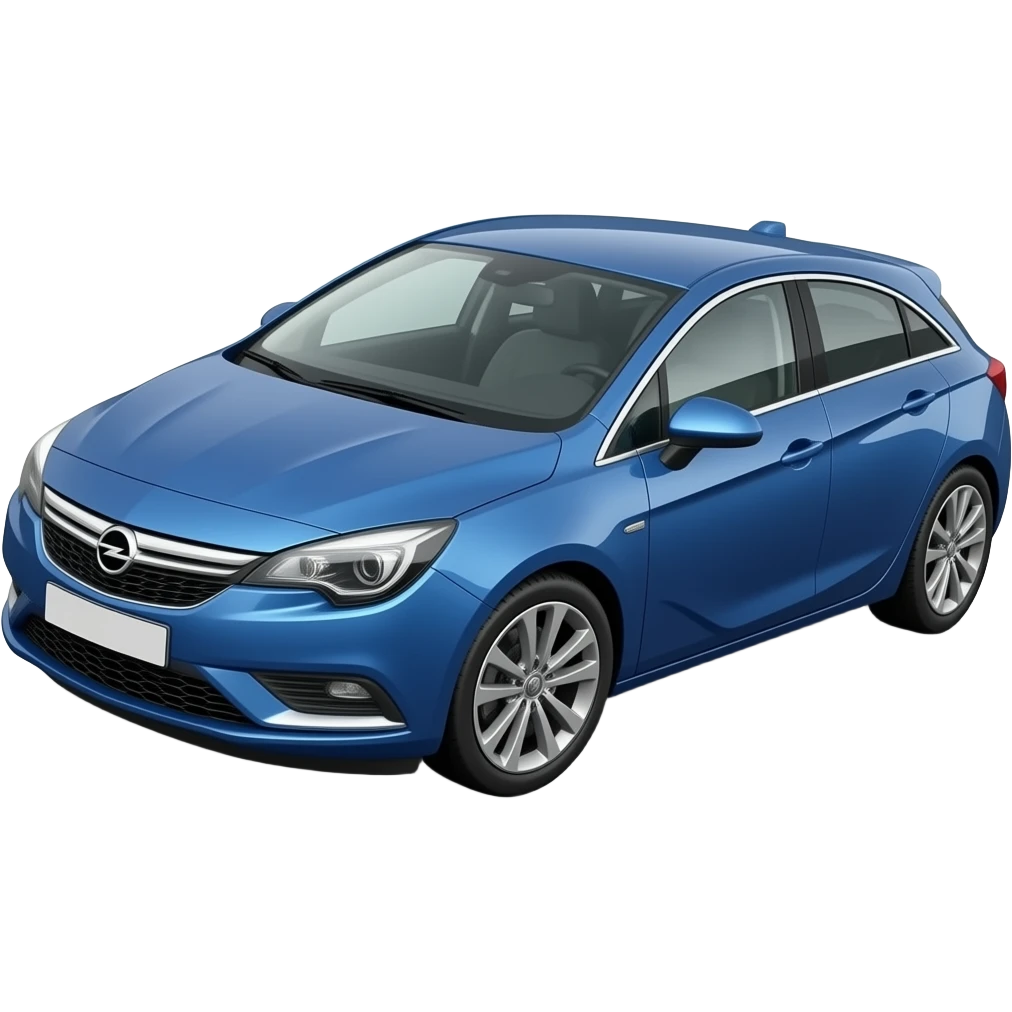 blue opel astra bertone 3/4 emoji