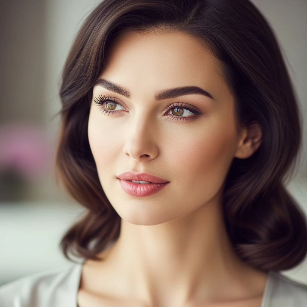 a woman with plucked eyebrows  emoji