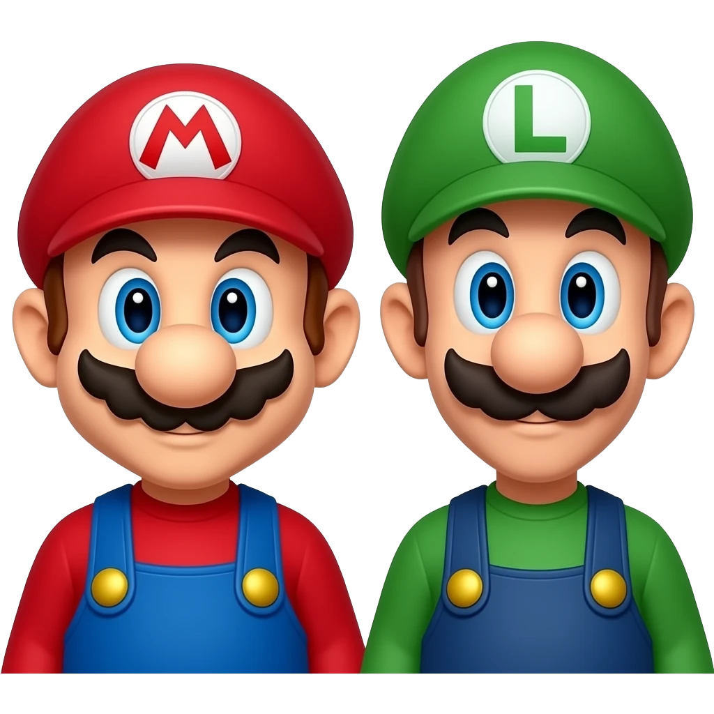 Mario and luigi emoji
