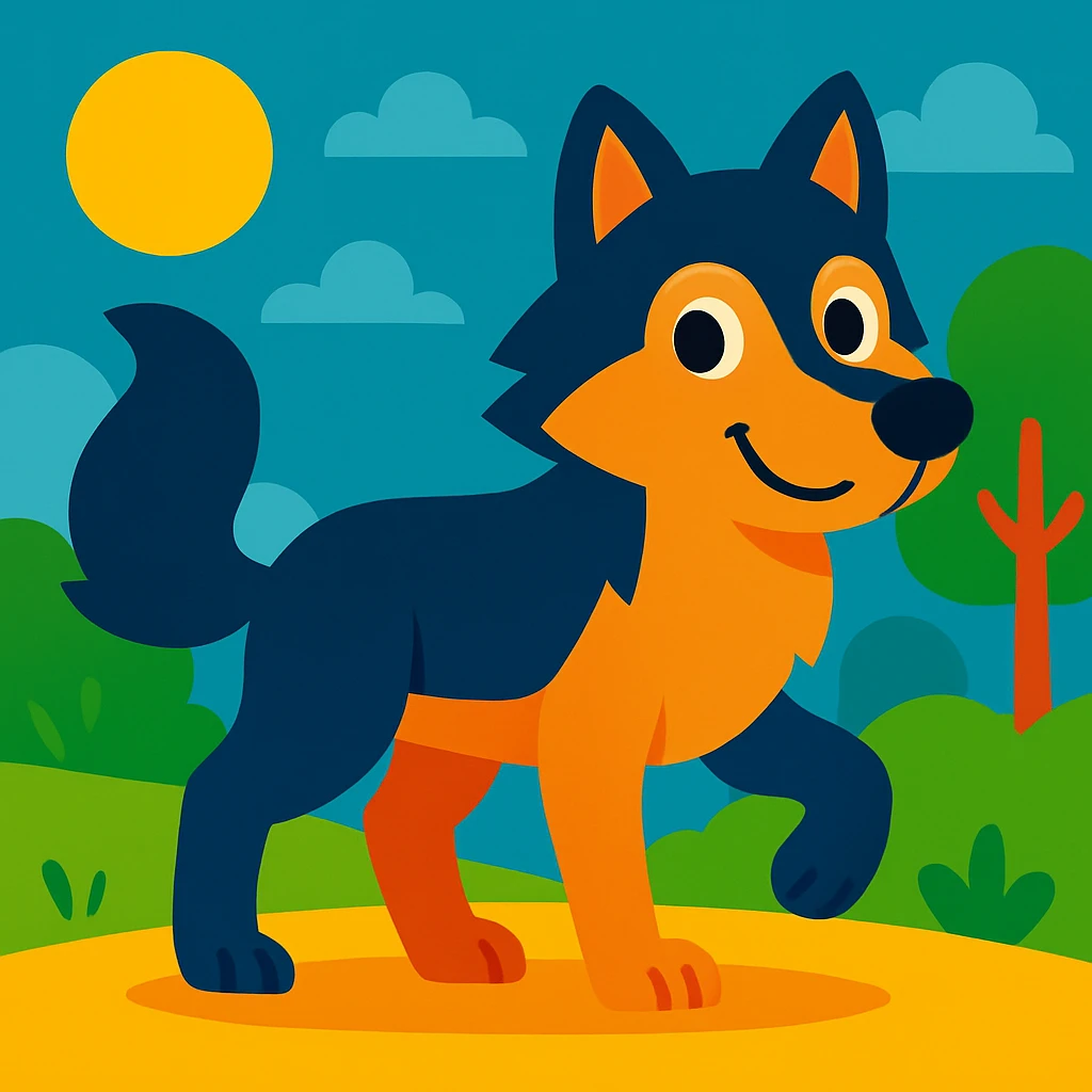 Wolf emoji