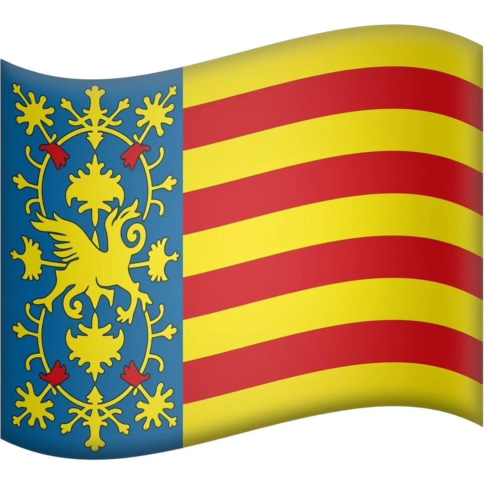 Bandera seyera Comunidad Valenciana emoji