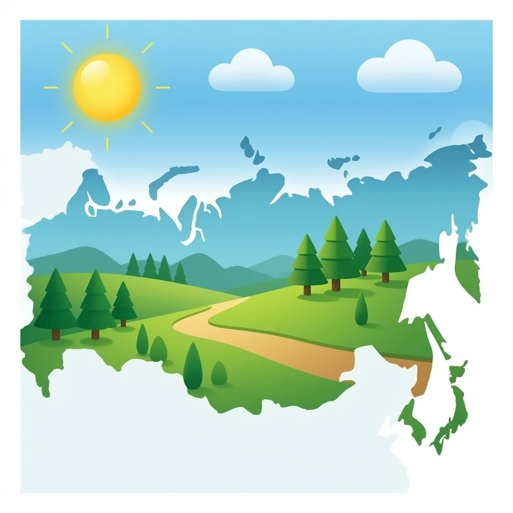 Russia Map emoji