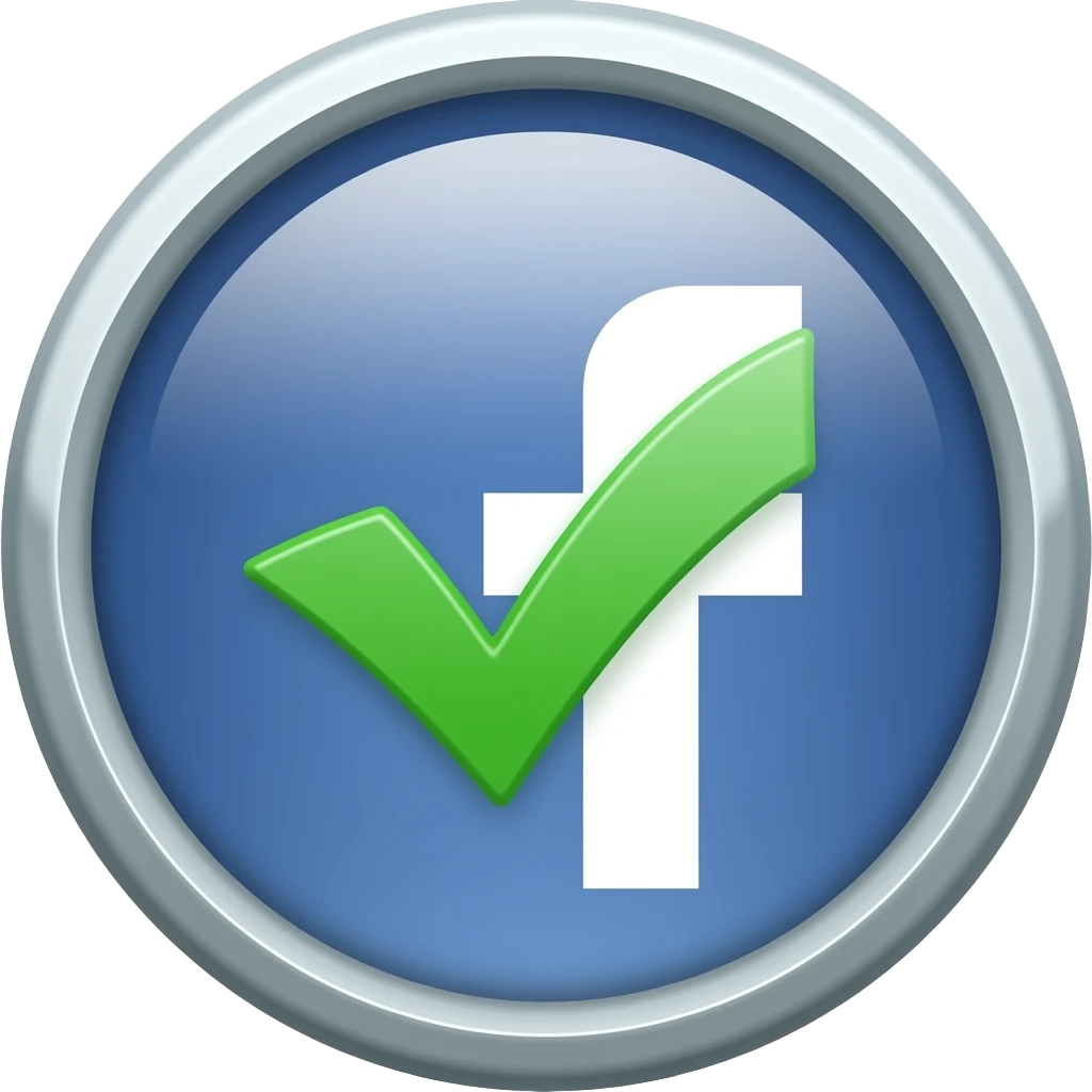 Facebook verification badge emoji