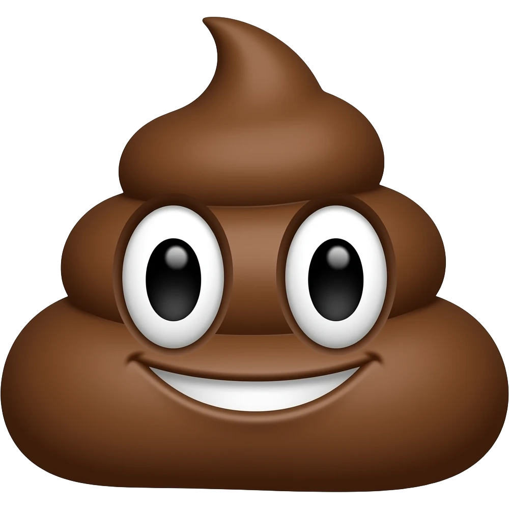 Poopoo head emoji