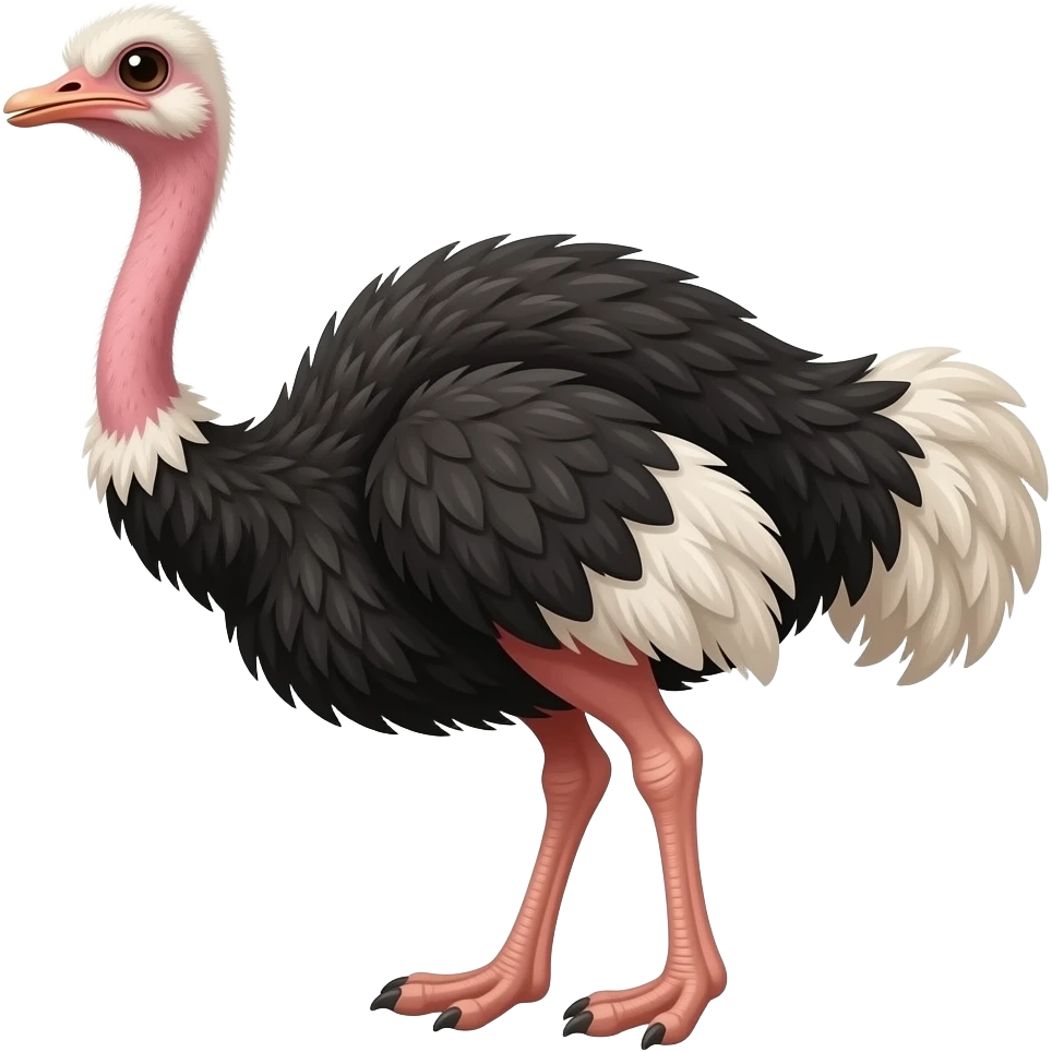 ostrich emoji
