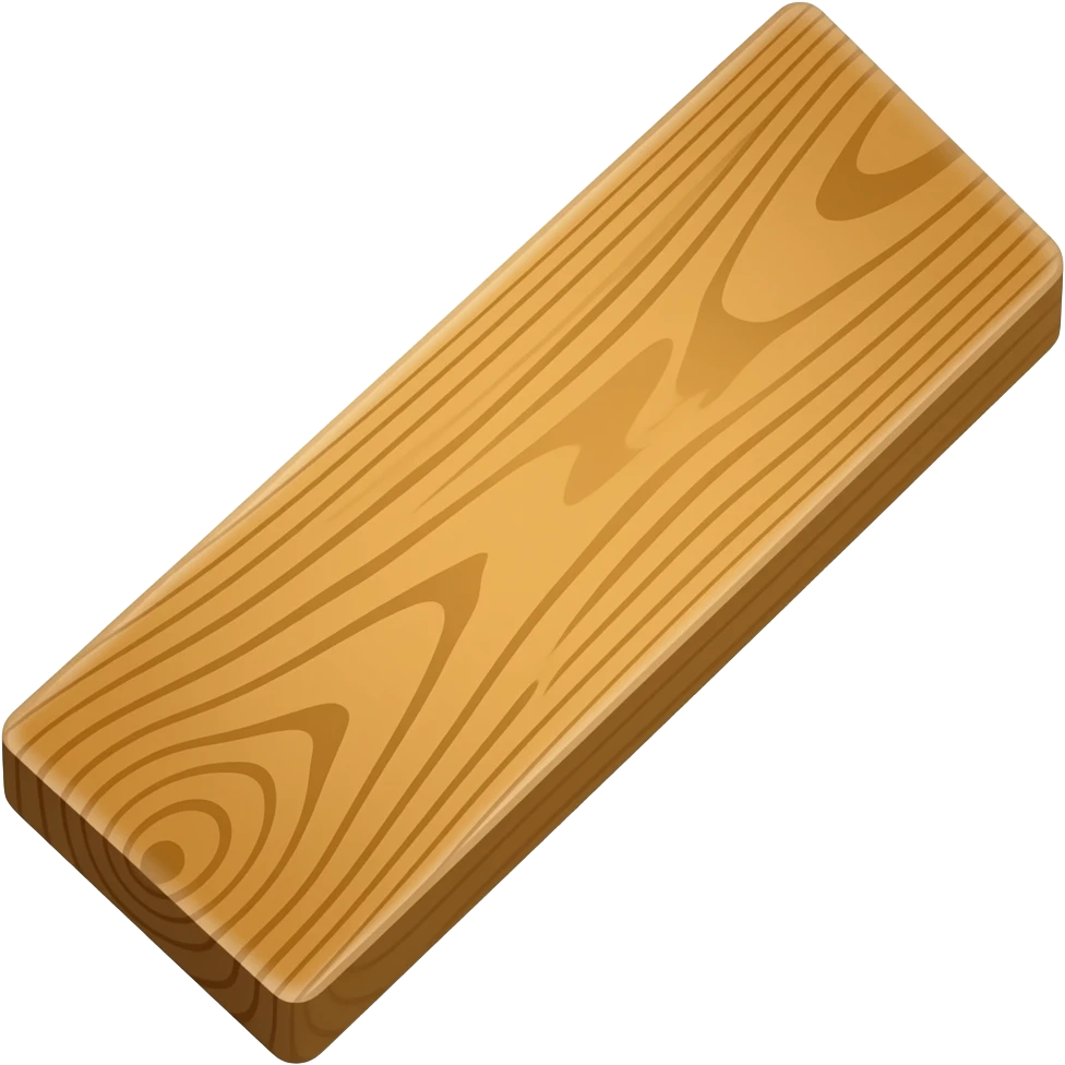 Wood emoji