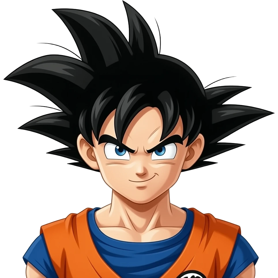 Make goku mad but doing the Kamehameha emoji