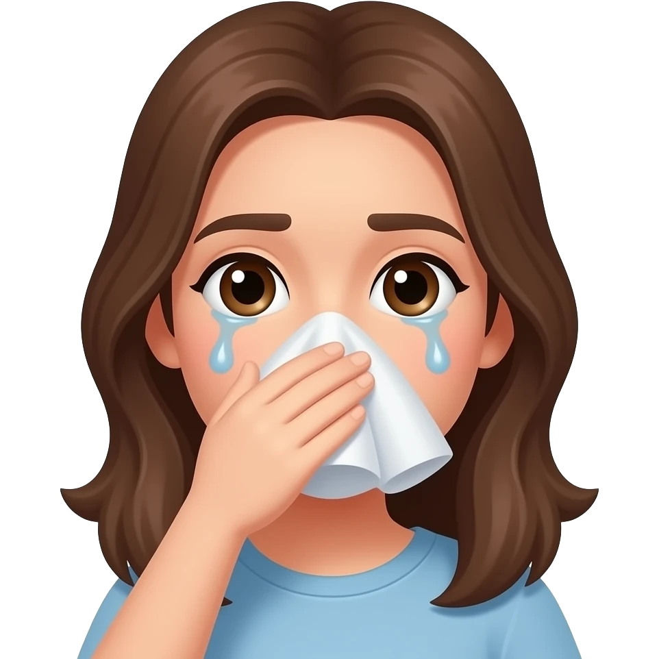 female runny nose emoji