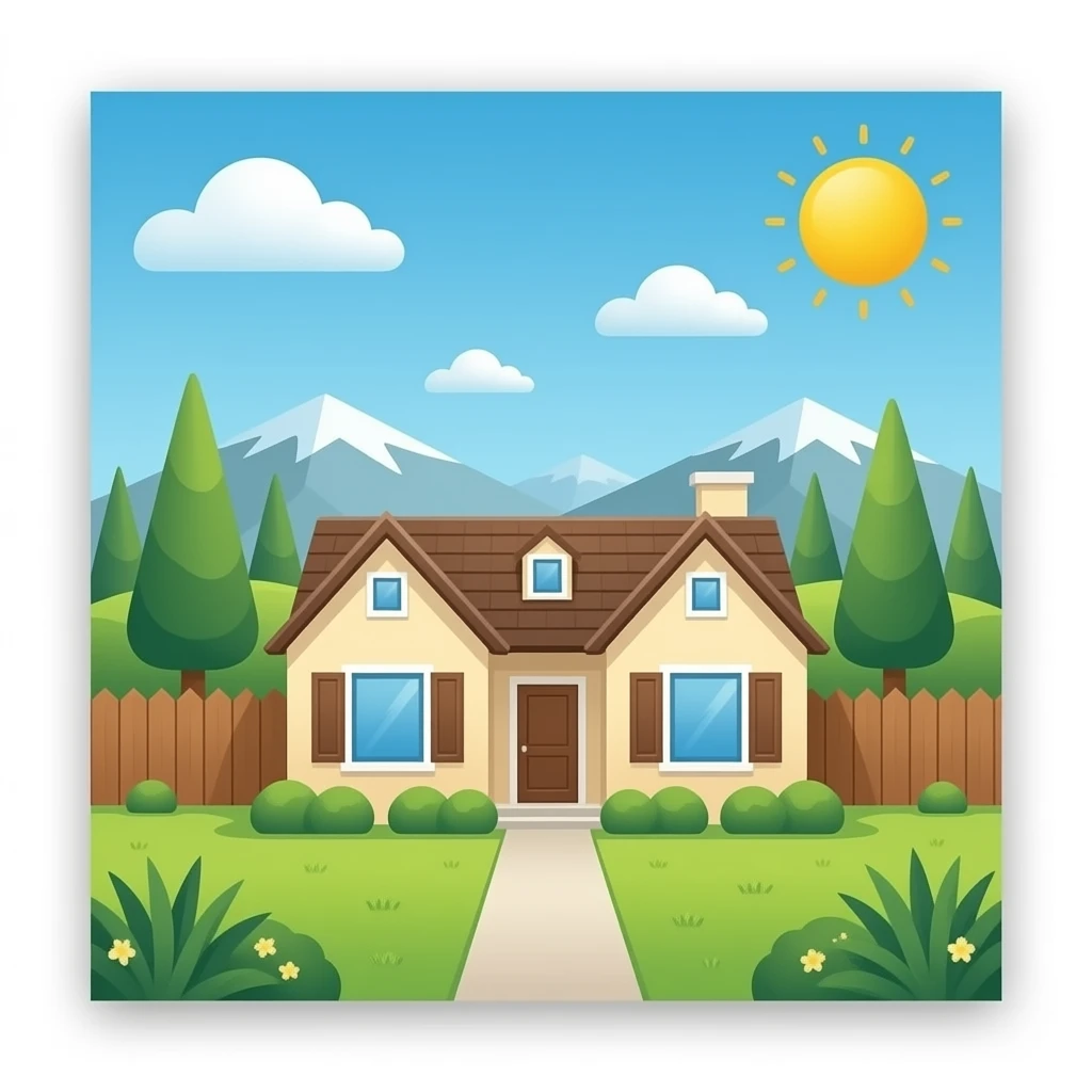 California house emoji