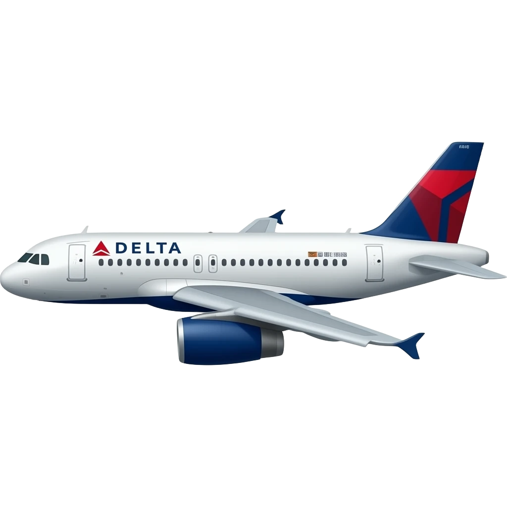 Delta Plane emoji