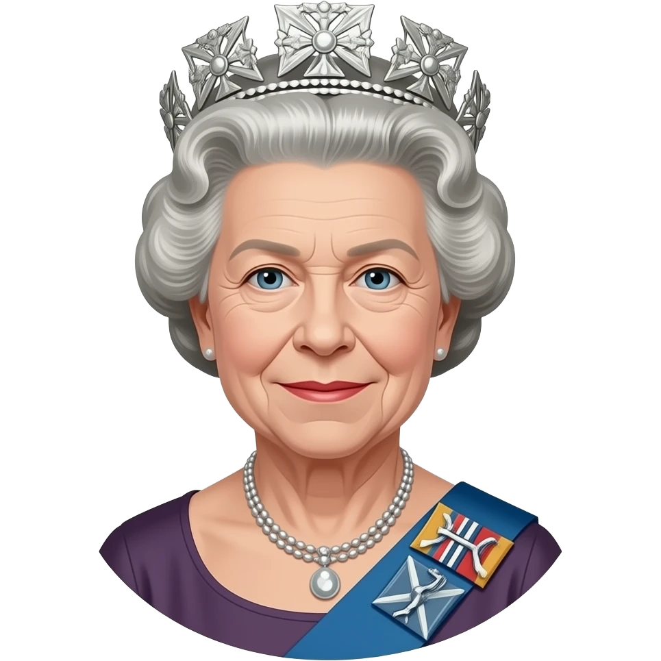 Elizabeth ll emoji