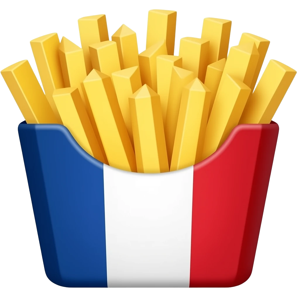 French fries emoji