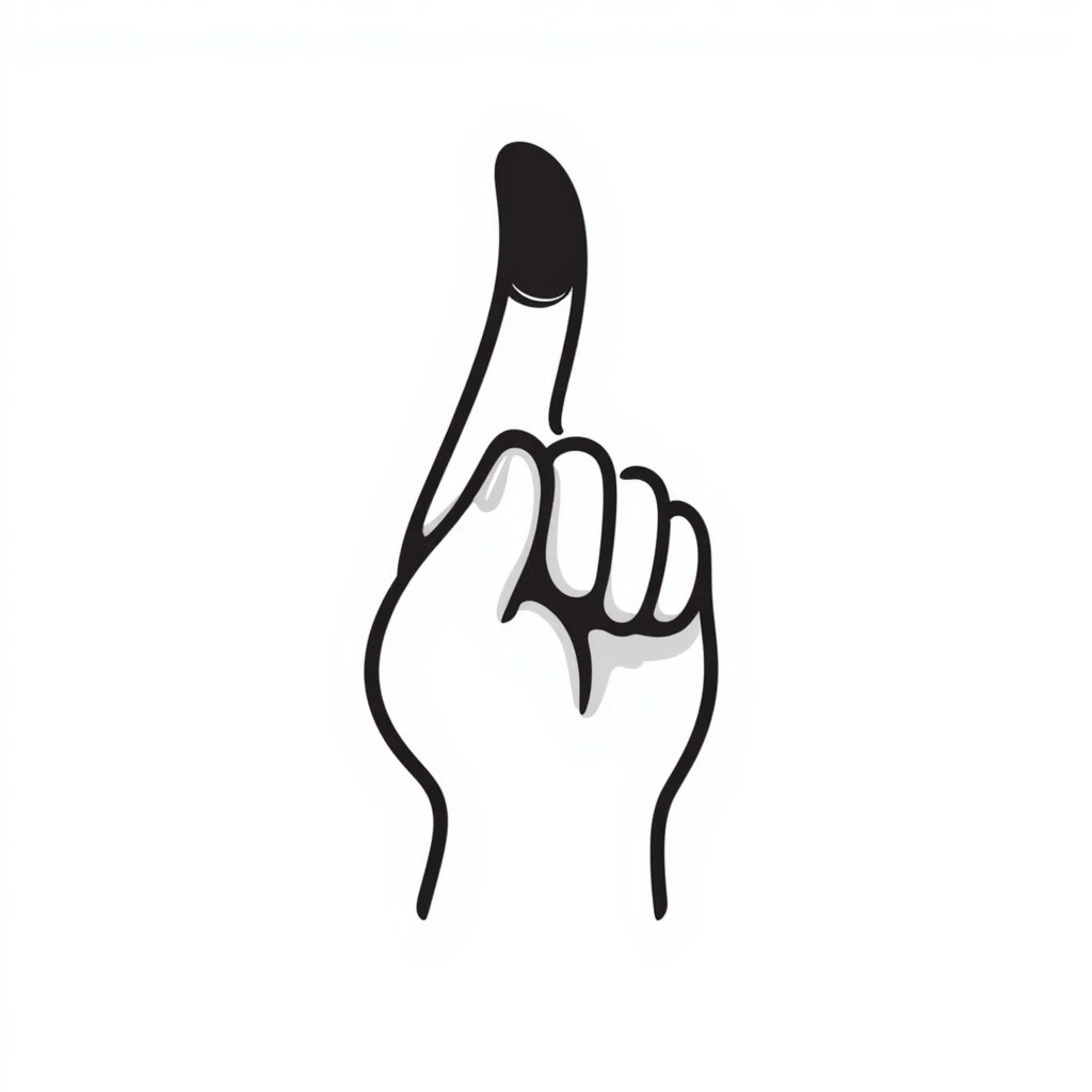middle finger hand gesture emoji