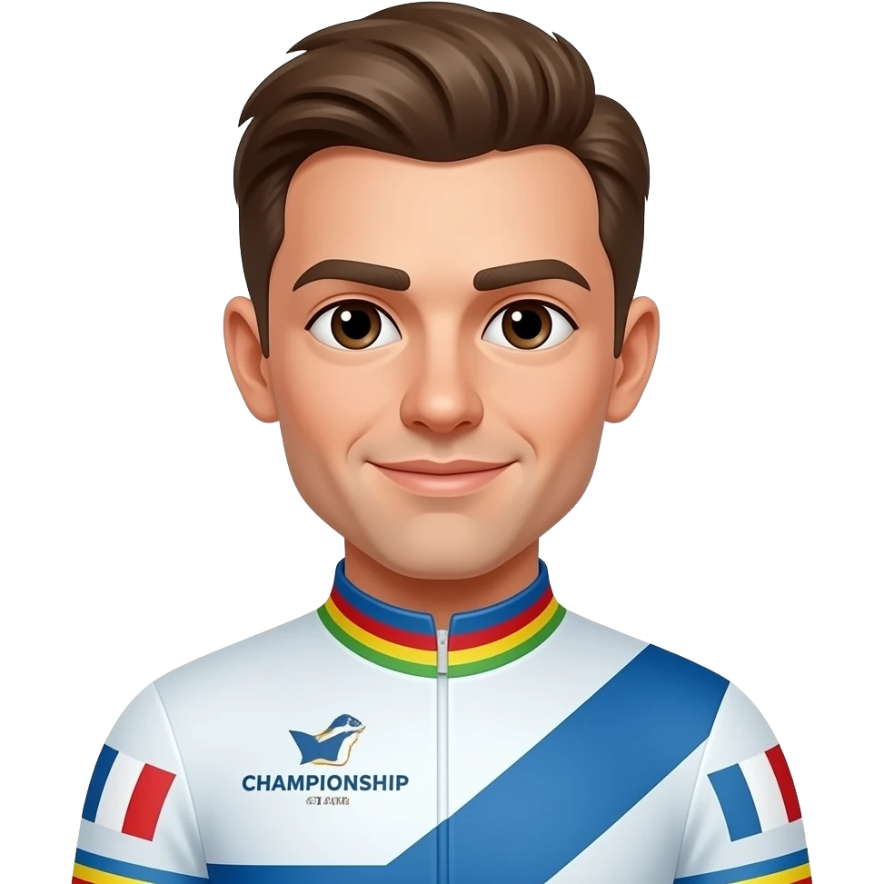 European cycling championship stars emoji