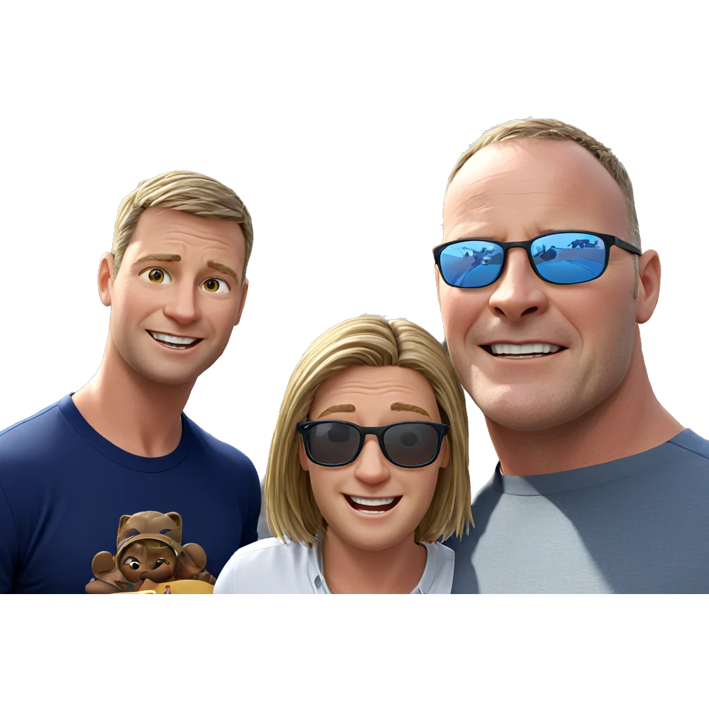 boys enjoying sunny outdoors emoji