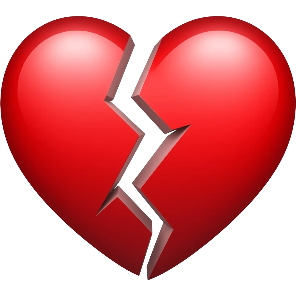 broken heart emoji