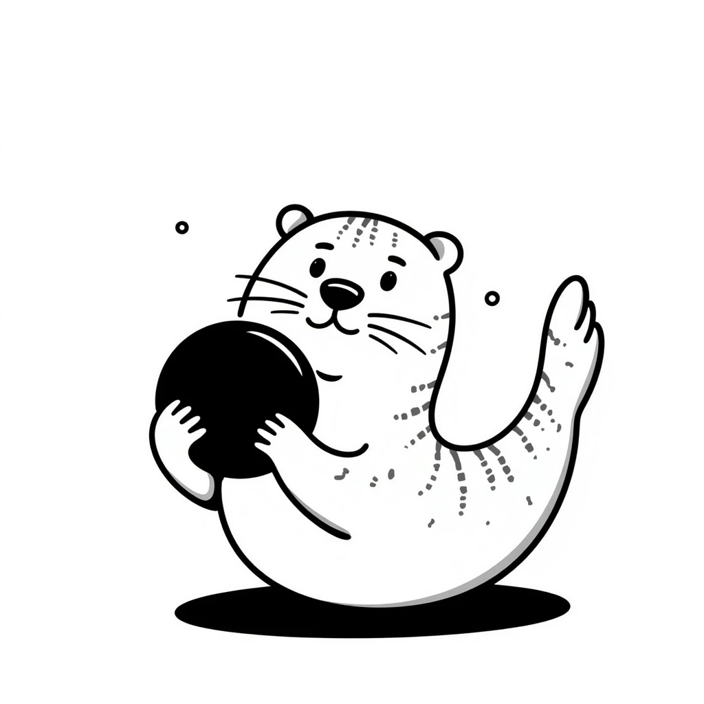 Sea otter emoji