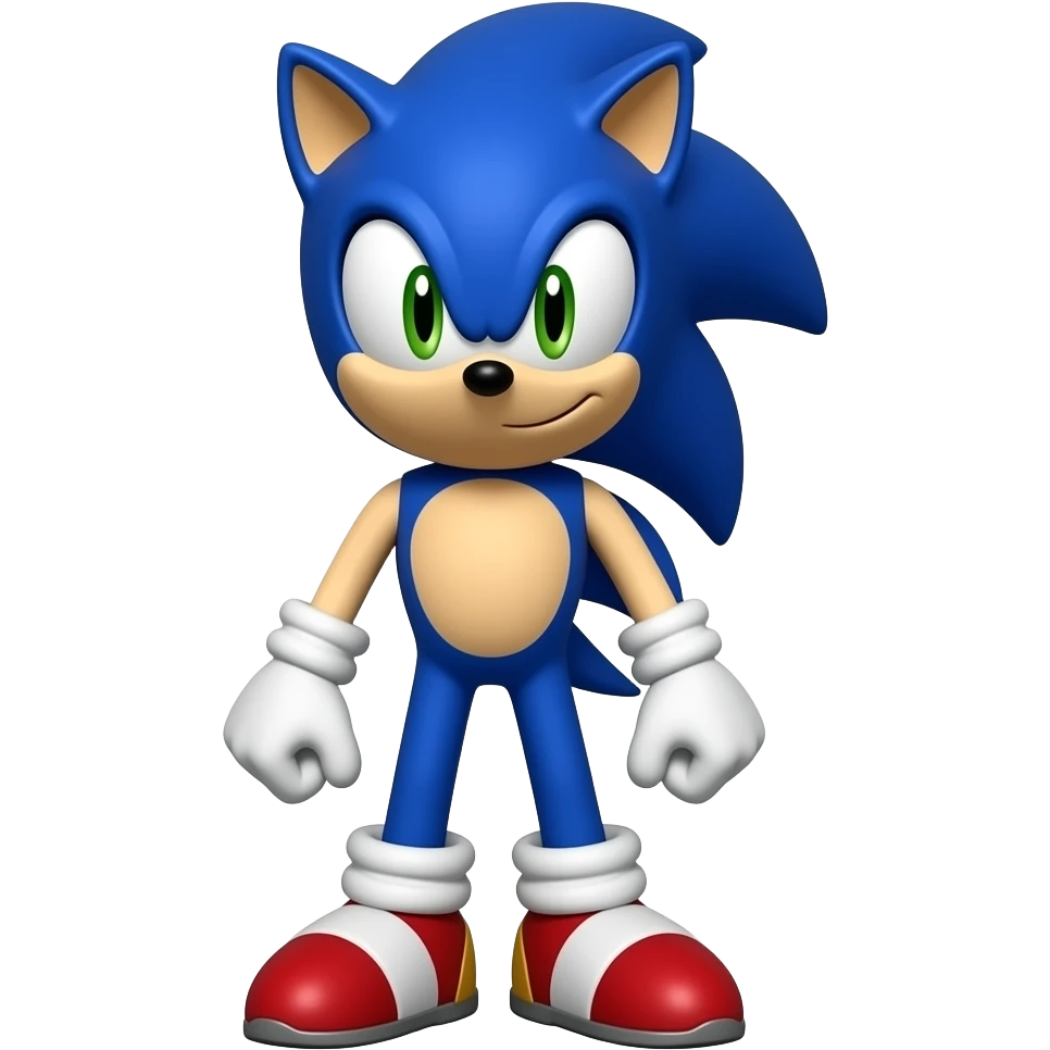 Sonic the hedgehog emoji