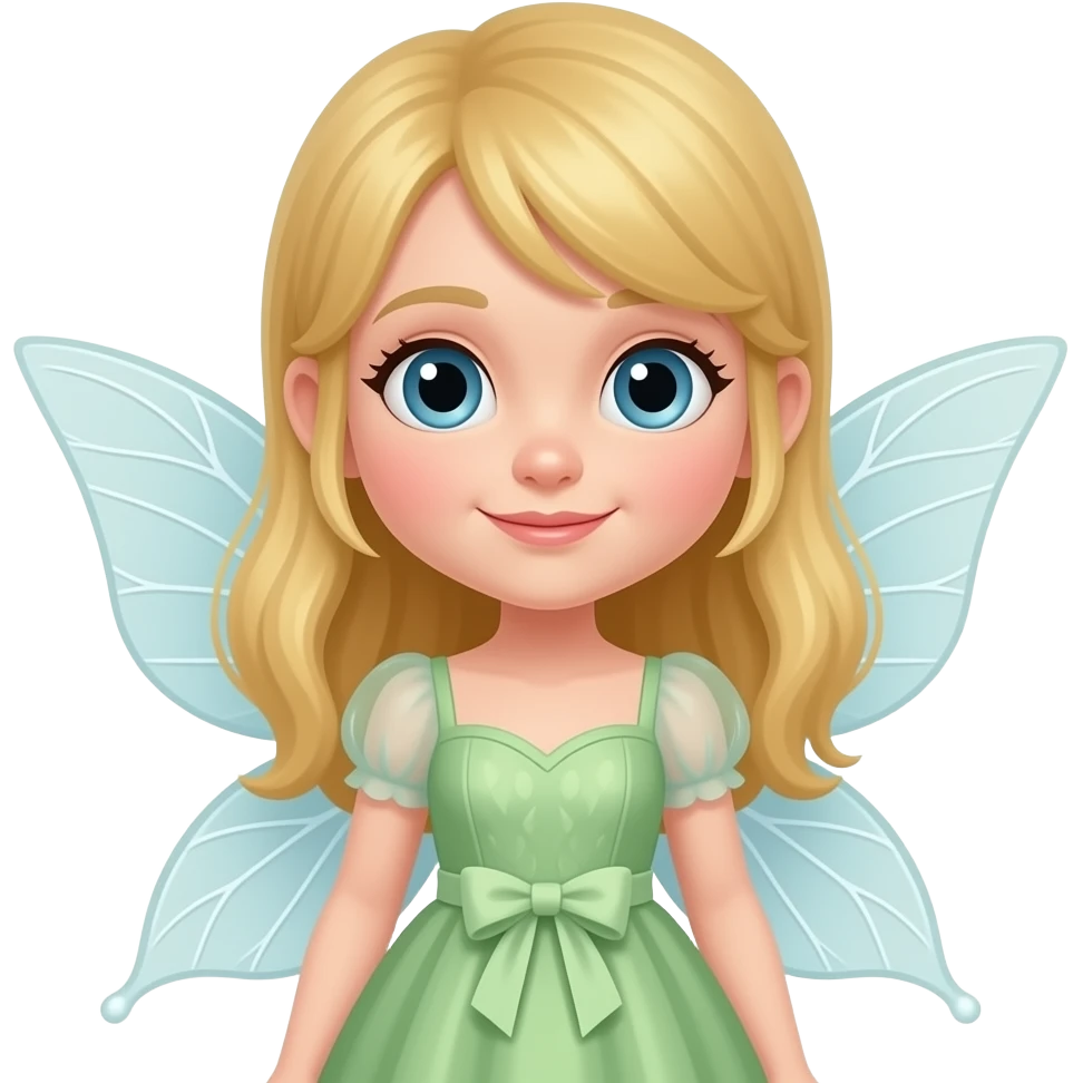 Vrouwtje fairy emoji