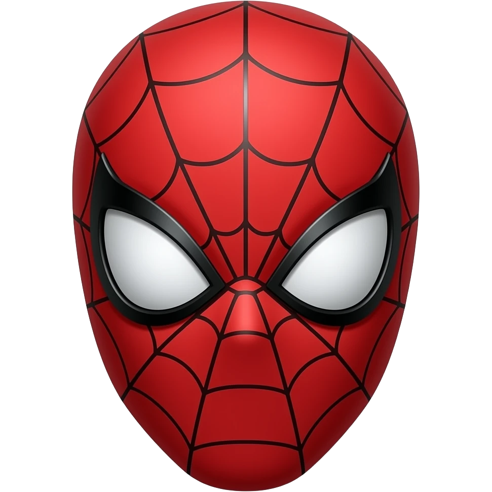 spider man half mask emoji