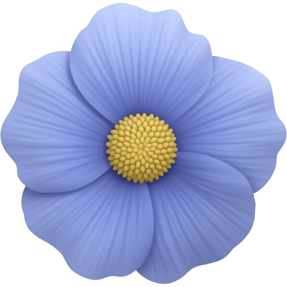 Indigo Bloom emoji