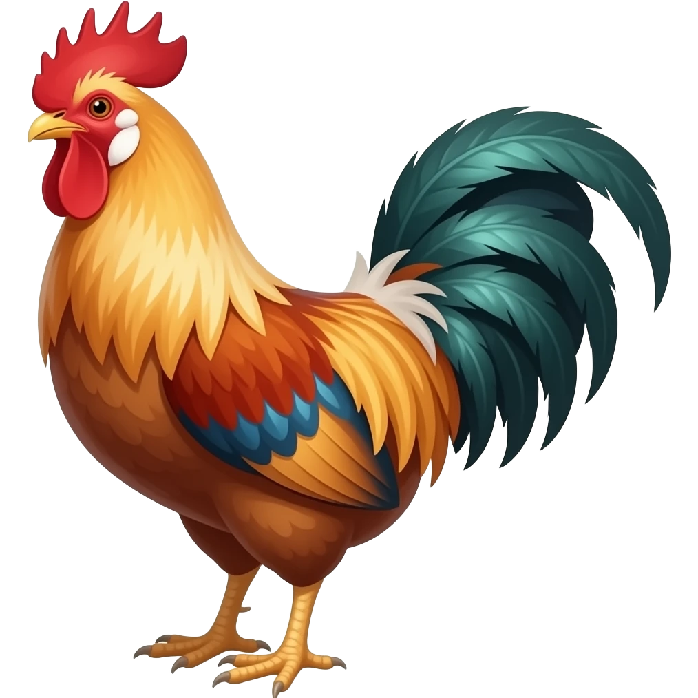 Cock emoji