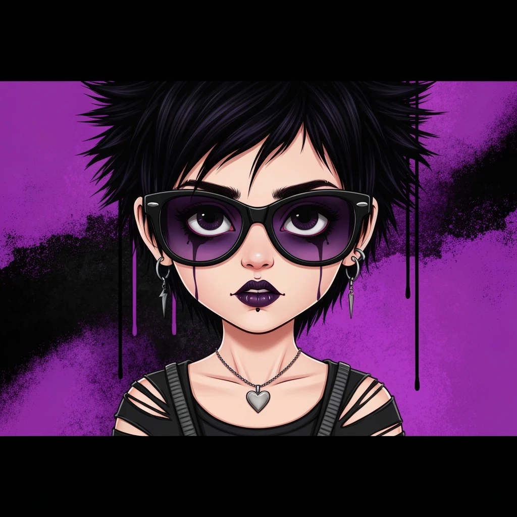 emo banner, cute, expressive emoji