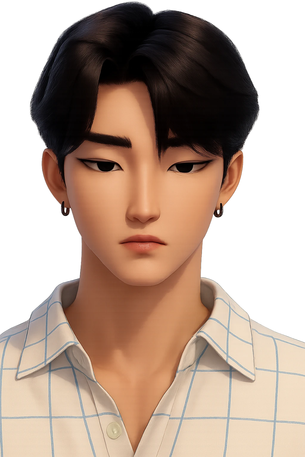 Extract the character from the background and place it on a transparent background. Keep the original style and appearance exactly the same as in the reference image. emoji