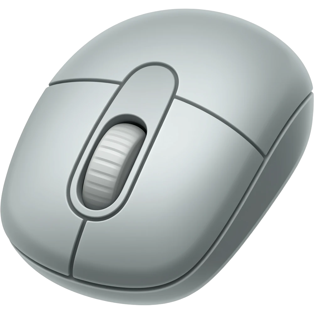 Computer mouse emoji