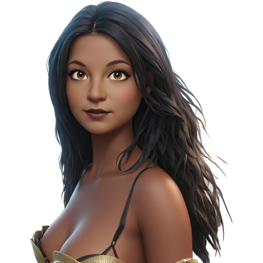 dark beauty by the water emoji