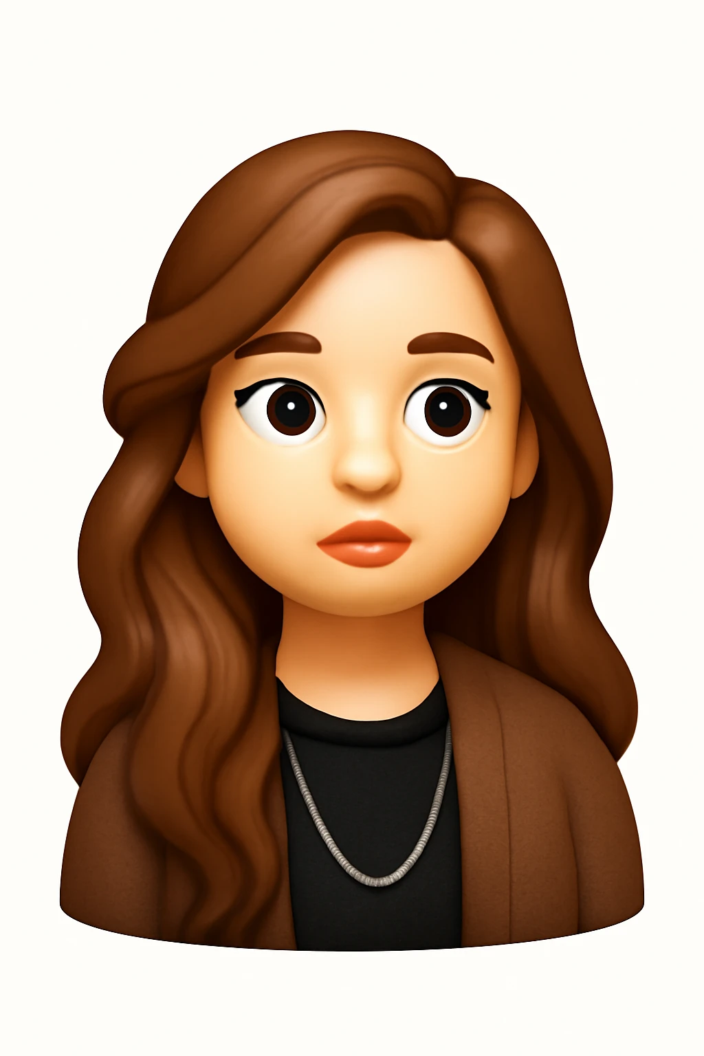 A 3D Apple-style emoji version of the uploaded image, preserving its colors, shapes, textures, and overall design, simplified into emoji form while keeping key details recognizable. Smooth glossy finish, soft shadows, high-quality render, minimal background emoji