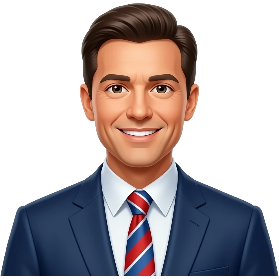 A person standing in the center, brightly illuminated, surrounded by a background of many different colorful political flags and banners (red, purple, blue) and silhouettes of speakers, heroic atmospher emoji