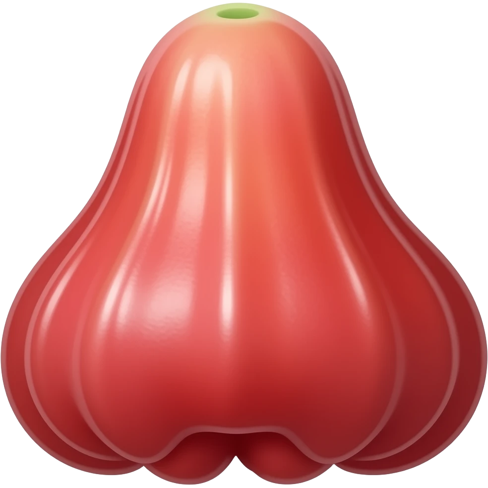Rose apple  emoji