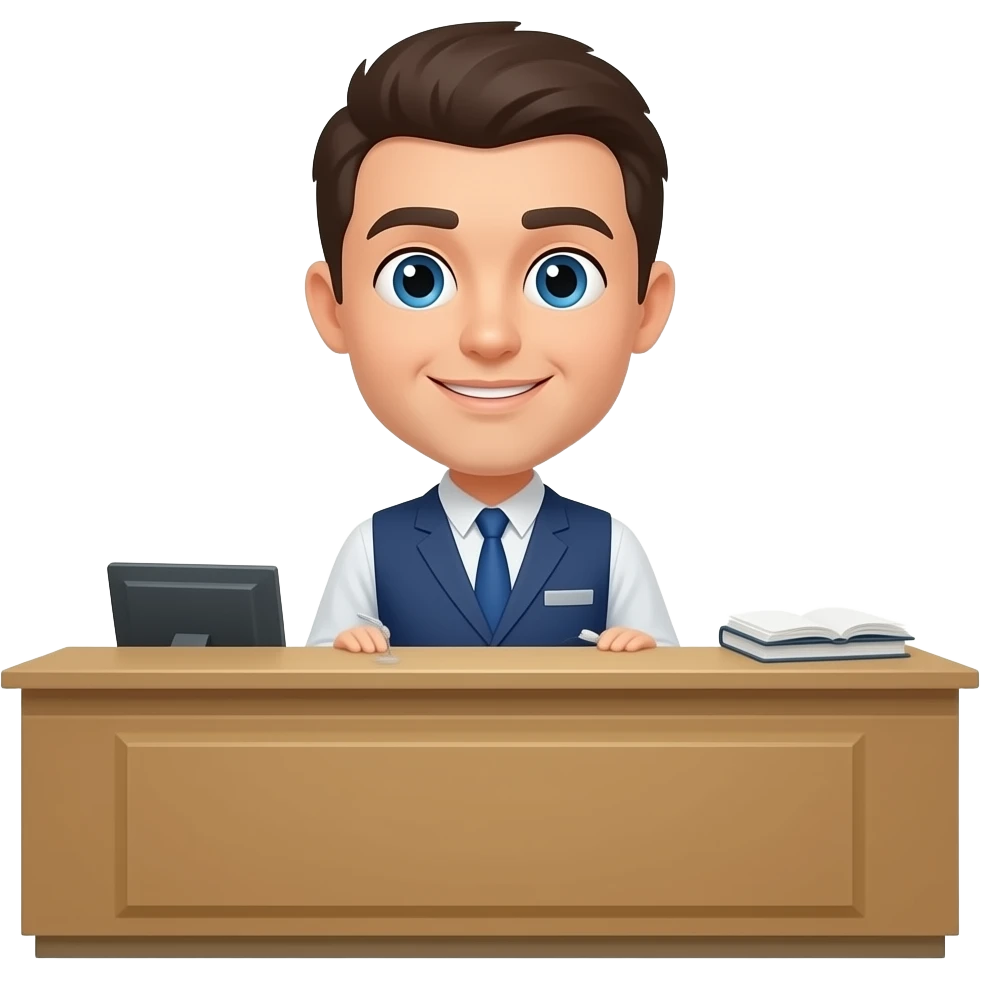 front desk staff emoji