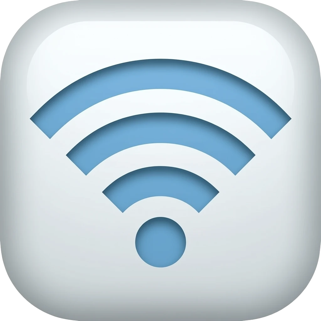 simple icon WIFI emoji