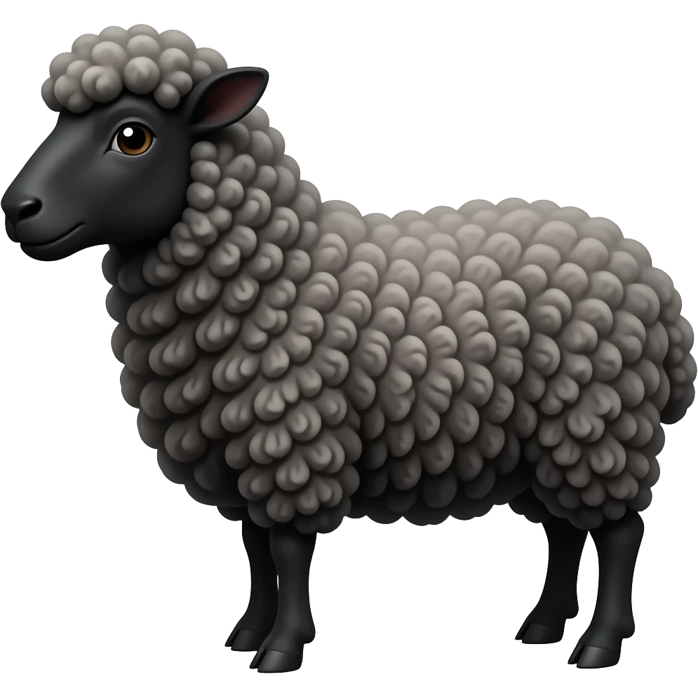 Oveja negra emoji