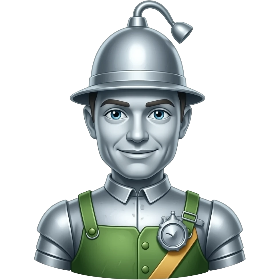The Tin Man from The Wonderful Wizard of Oz emoji