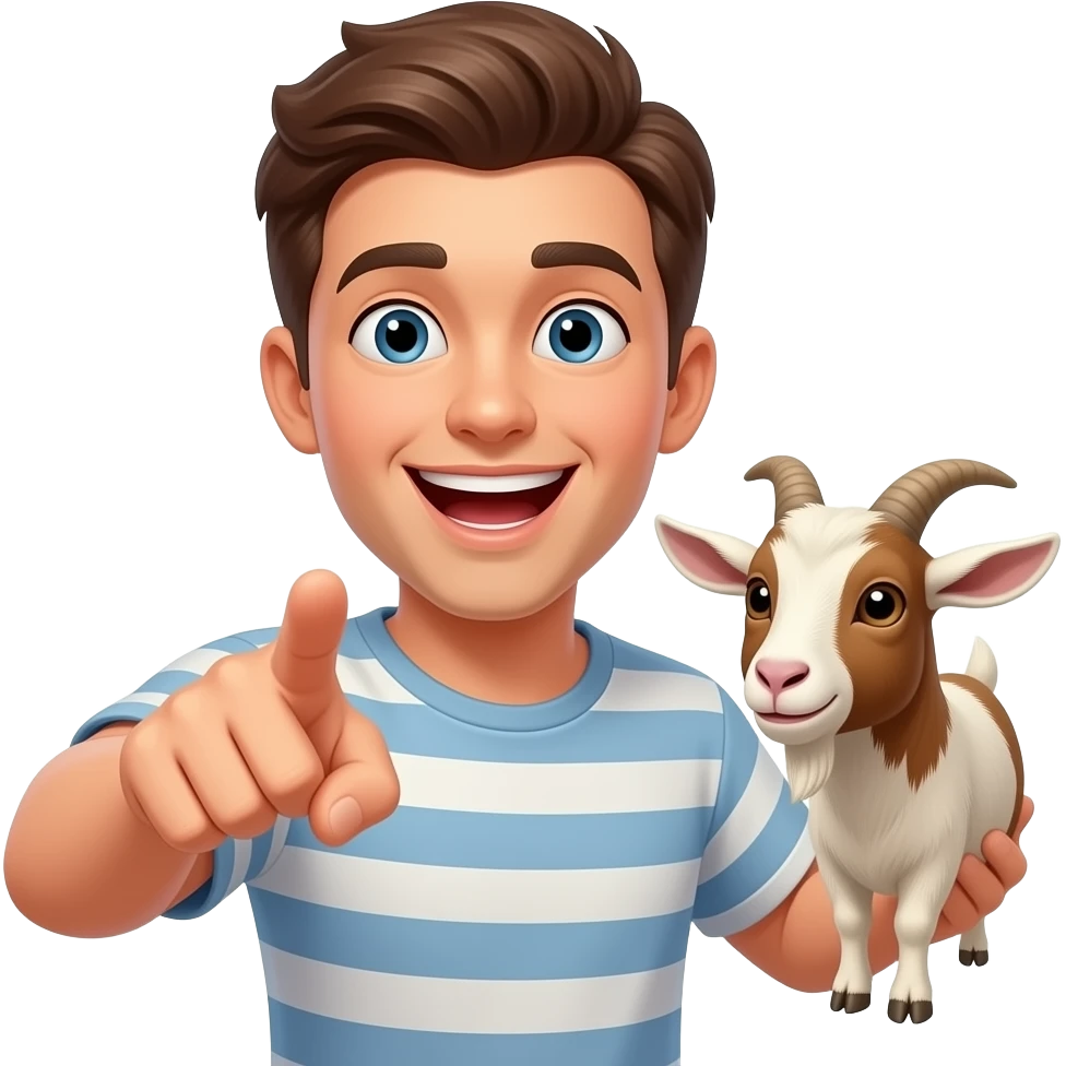 Этот же парень смотрит в камеру, с улыбкой будто что-то кричит, показывает на камеру козу emoji