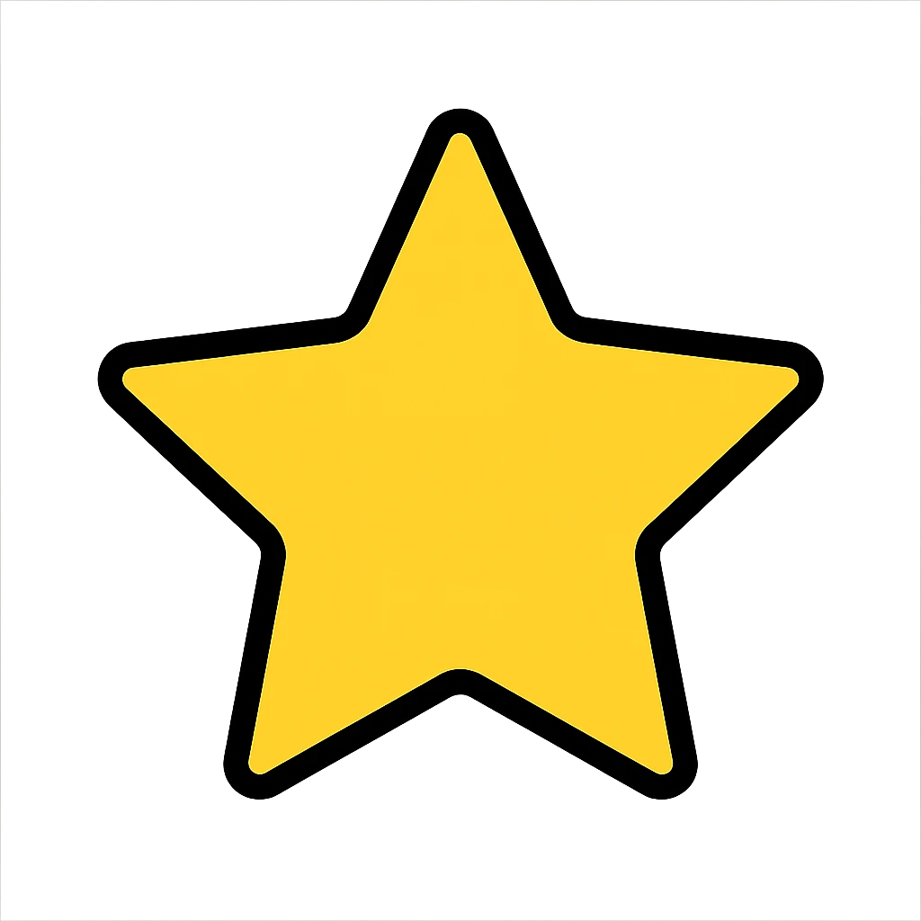 yellow star emoji